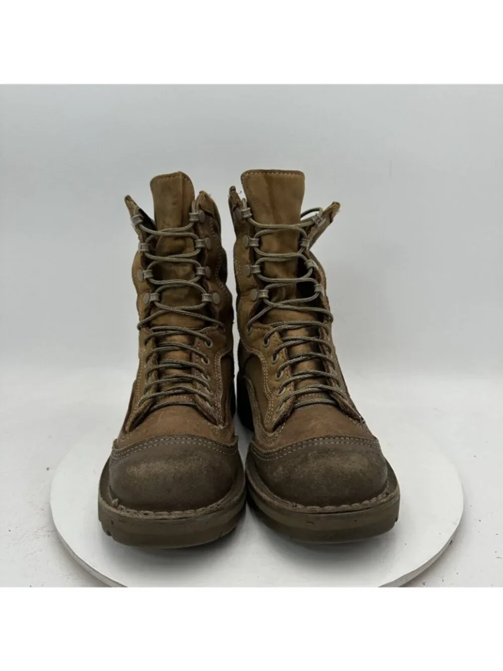 Danner 15655X Men Size 6.5R Brown Leather Tactical Desert Speed Lacer Boot